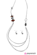 Load image into Gallery viewer, Open Door Jewelry - It All Stacks Up - Red Necklace - Paparazzi Accessories
