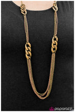 Load image into Gallery viewer, five-dollar-jewelry-a-mad-rush-brass-necklace-paparazzi-accessories
