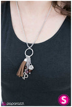 Load image into Gallery viewer, five-dollar-jewelry-on-the-outskirts-brown-necklace-paparazzi-accessories
