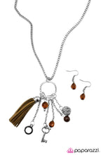 Load image into Gallery viewer, Open Door Jewelry - On The Outskirts - Brown Necklace - Paparazzi Accessories
