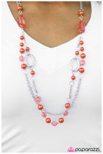 Load image into Gallery viewer, five-dollar-jewelry-the-toast-of-the-town-orange-necklace-paparazzi-accessories
