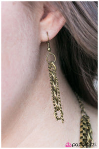 Open Door Jewelry - Thinking Outside of the BOX CHAIN Necklace - Paparazzi Accessories
