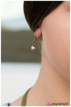 Load image into Gallery viewer, Open Door Jewelry - My Heart Is Set On You - Brass/Brown Necklace - Paparazzi Accessories
