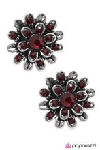 Load image into Gallery viewer, Open Door Jewelry - Always In Bloom - Red Post Earrings - Paparazzi Accessories
