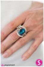 Load image into Gallery viewer, five-dollar-jewelry-strike-it-rich-blue-ring-paparazzi-accessories
