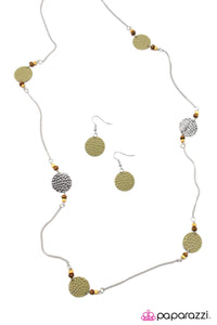 Open Door Jewelry - Deep In The Woods - Green Necklace - Paparazzi Accessories