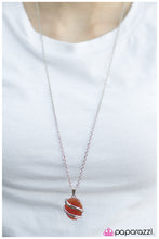 Load image into Gallery viewer, five-dollar-jewelry-keep-stringing-you-along-orange-paparazzi-accessories
