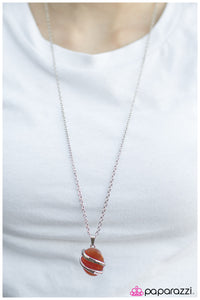 five-dollar-jewelry-keep-stringing-you-along-orange-paparazzi-accessories
