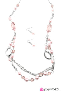 Open Door Jewelry - The Toast of the Town - Pink Necklace - Paparazzi Accessories