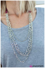Load image into Gallery viewer, five-dollar-jewelry-no-strings-attached-pink-necklace-paparazzi-accessories
