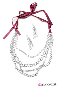 Open Door Jewelry - No Strings Attached - Pink Necklace - Paparazzi Accessories