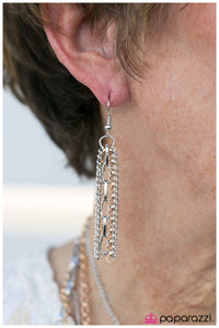 Open Door Jewelry - Right On Key - Silver Necklace - Paparazzi Accessories