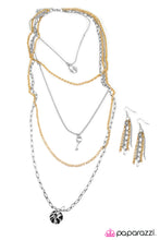 Load image into Gallery viewer, Open Door Jewelry - Right On Key - Silver Necklace - Paparazzi Accessories
