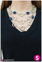 Load image into Gallery viewer, five-dollar-jewelry-the-optimist-blue-necklace-paparazzi-accessories

