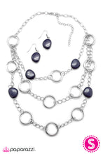 Load image into Gallery viewer, Open Door Jewelry - The Optimist - Blue Necklace - Paparazzi Accessories
