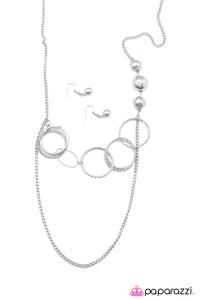 Open Door Jewelry - Expressionist - Silver Necklace - Paparazzi Accessories