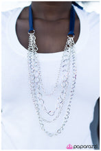 Load image into Gallery viewer, five-dollar-jewelry-no-strings-attached-blue-necklace-paparazzi-accessories
