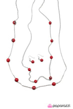 Load image into Gallery viewer, Open Door Jewelry - Take My Breath Away - Red Necklace - Paparazzi Accessories

