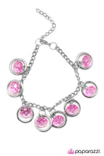 Load image into Gallery viewer, Open Door Jewelry - Skys The Limit -  Hot Pink Bracelet - Paparazzi Accessories

