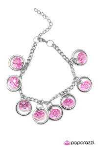 Open Door Jewelry - Skys The Limit -  Hot Pink Bracelet - Paparazzi Accessories