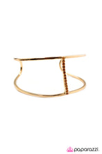 Load image into Gallery viewer, Open Door Jewelry - Outshining The Competition - Gold Bracelet - Paparazzi Accessories
