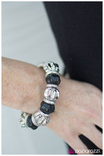 Load image into Gallery viewer, five-dollar-jewelry-roll-up-your-sleeves-black-bracelet-paparazzi-accessories
