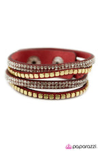 Load image into Gallery viewer, Open Door Jewelry - Comin In Hot - Red Bracelet - Paparazzi Accessories
