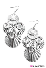 Load image into Gallery viewer, Open Door Jewelry - Ask and You SHELL Receive - Silver Earrings - Paparazzi Accessories
