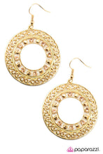 Load image into Gallery viewer, Open Door Jewelry - My Guardian Angel Earrings - Paparazzi Accessories
