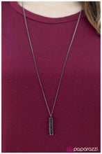 Load image into Gallery viewer, five-dollar-jewelry-awestruck-black-necklace-paparazzi-accessories
