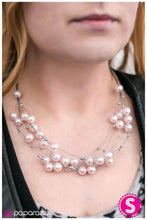 Load image into Gallery viewer, five-dollar-jewelry-pearl-armada-pink-necklace-paparazzi-accessories
