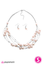 Load image into Gallery viewer, Open Door Jewelry - Pearl Armada - Pink Necklace - Paparazzi Accessories
