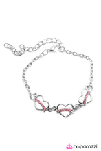 Load image into Gallery viewer, Open Door Jewelry - Will You Be Mine? - Pink Bracelet - Paparazzi Accessories
