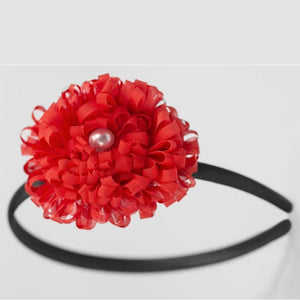 Open Door Jewelry - Give Us A Cheer - Red Headband - Paparazzi Accessories