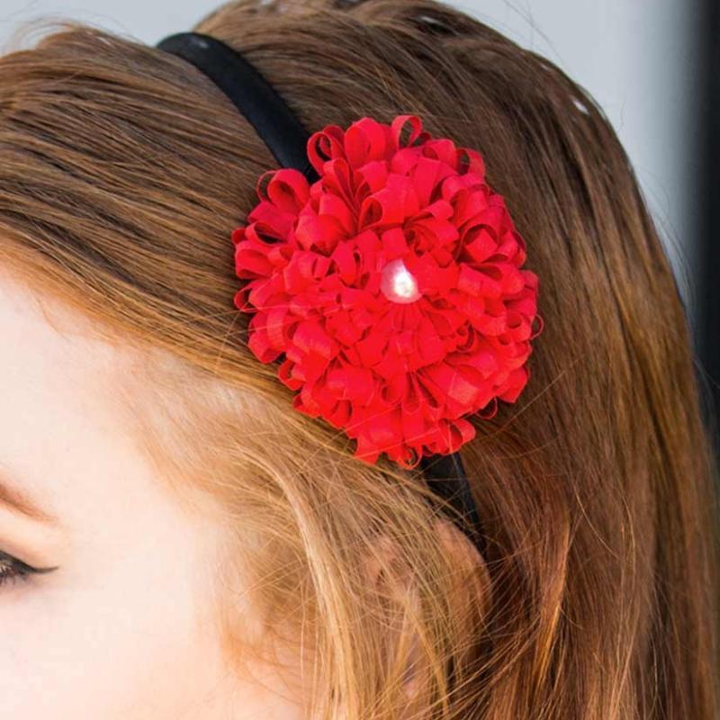 Open Door Jewelry - Give Us A Cheer - Red Headband - Paparazzi Accessories