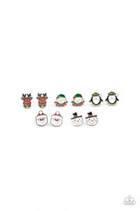 Open Door Jewelry - Christmas - Starlet Shimmer Earrings - Paparazzi Accessories